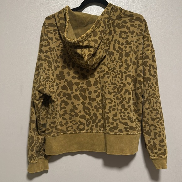 Leopard Print Hoodie joy lab size medium - Picture 4 of 4